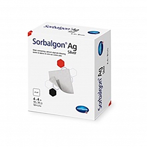 Sorbalgon Ag Silver Calcium Alginate Dressings | Medline