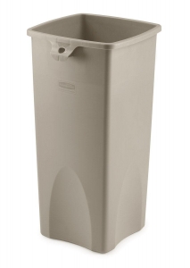 Tall Untouchable Round Trash Can