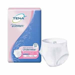 Tena Incontinence Underwear for Women, Super Plus Absorbency, Xlarge 56  count