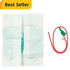 Medline Open Suction Rigid Trays with Catheter and Gloves 