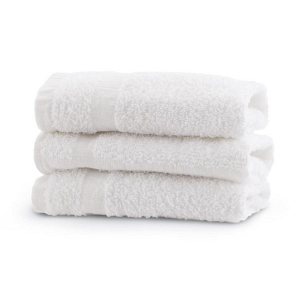 Economy White Washcloths