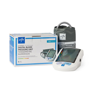 Medline Digital Blood Pressure Monitor Adult Cuff 1Ct