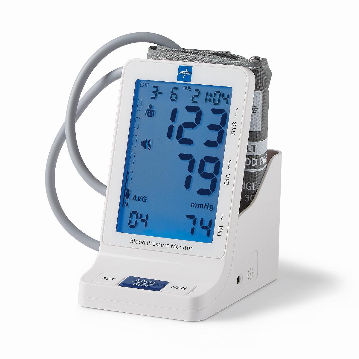 Digital Adult Blood Pressure Monitor Medline Industries Inc