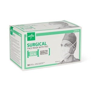 surgical face mask for sensitive skin