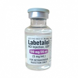 Labetalol, 5mg/mL, 20mL Vial