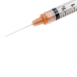 Medline Medline Safety Syringes with Needle - 3 mL Syringe with 21G x