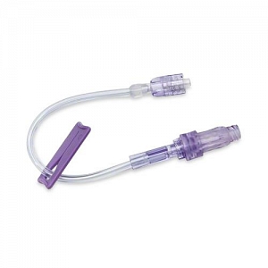 Non-vented Dispensing Pin with Safesite Valve and Luer Lock Connector, –  Save Rite Medical