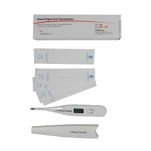 Cardinal Health™ Oral Digital Thermometer, Quick Read, 10 Second, Dual Scale