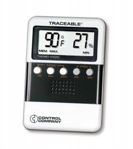 Traceable Temperature/Humidity Clock