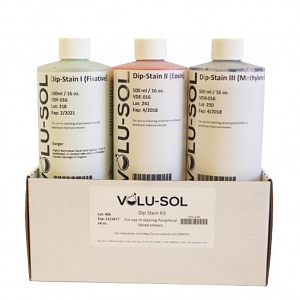 Main components of the Diff-Quik staining method: fixative