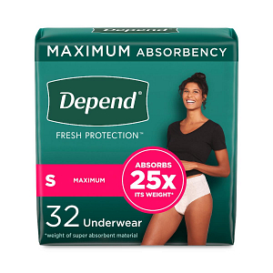 Depend FIT-FLEX Adult Incontinence Underwear for Women
