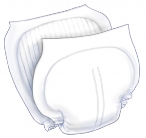 Medline Super-Absorbent Contoured Postpartum Pads