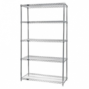 chrome shelving