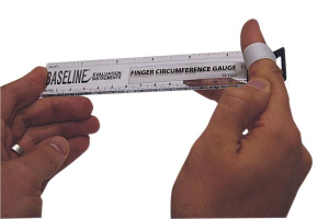 Circumference of sale finger