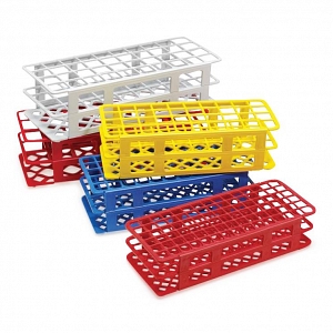 40-Place Snap-N-Rack Autoclavable PP Tube Rack for 25mm Tubes