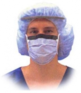 DualGard Surgical Masks with Foam Shield