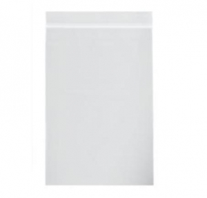 1000 2x3 White Block Reclosable Zipper Zip Lock Plastic Bags Clear 2 Mil 