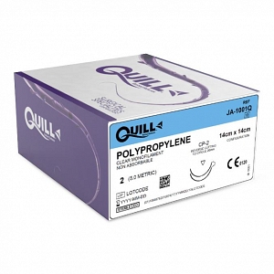 Quill Polypropylene Barbed Sutures Medline Industries Inc