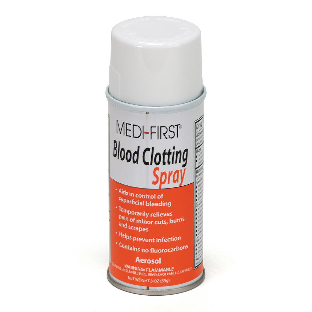 a Expectorant consisted of fresh bright blood mixed with small clots