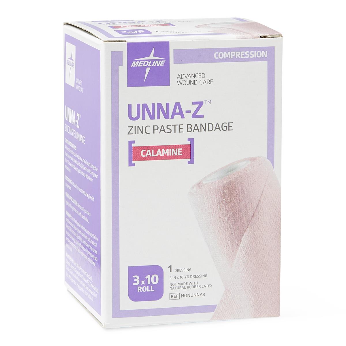 Unna-Z Zinc Oxide Compression Bandages