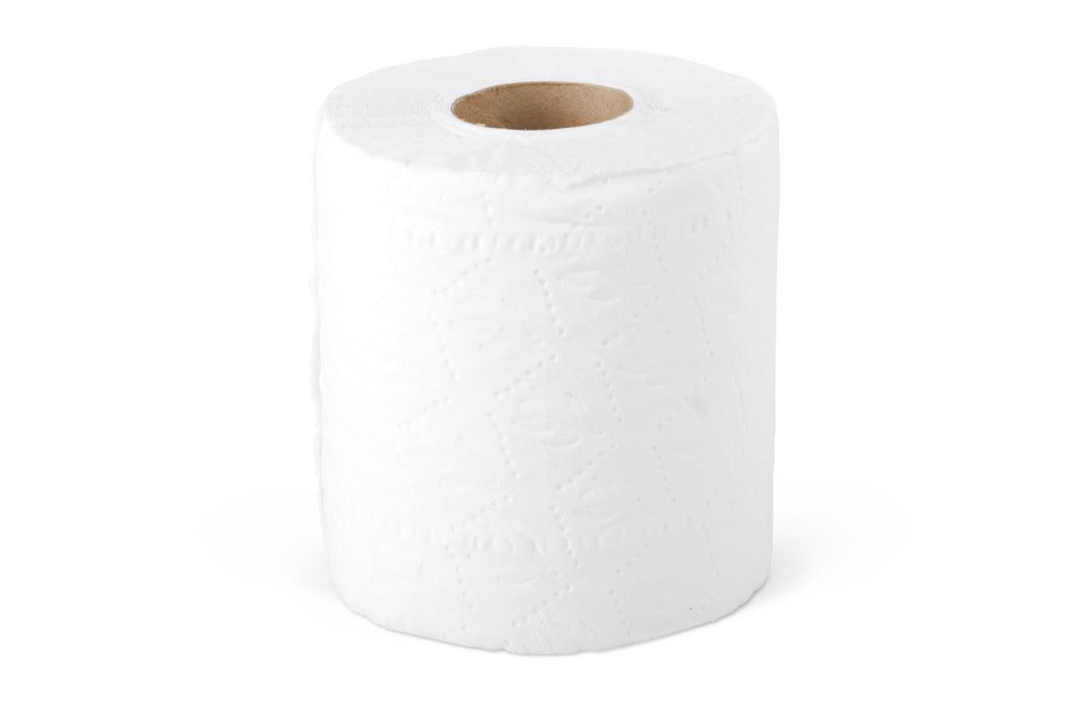 Clean Tek Professional White Plastic Standard Toilet Paper