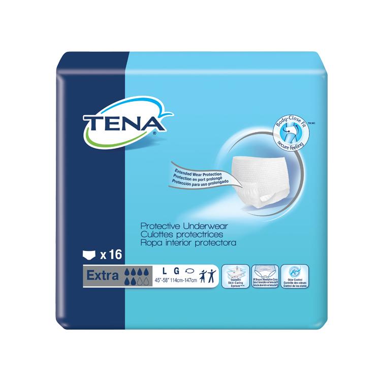 TENA Protective Underwear, Plus - L (64/CS)