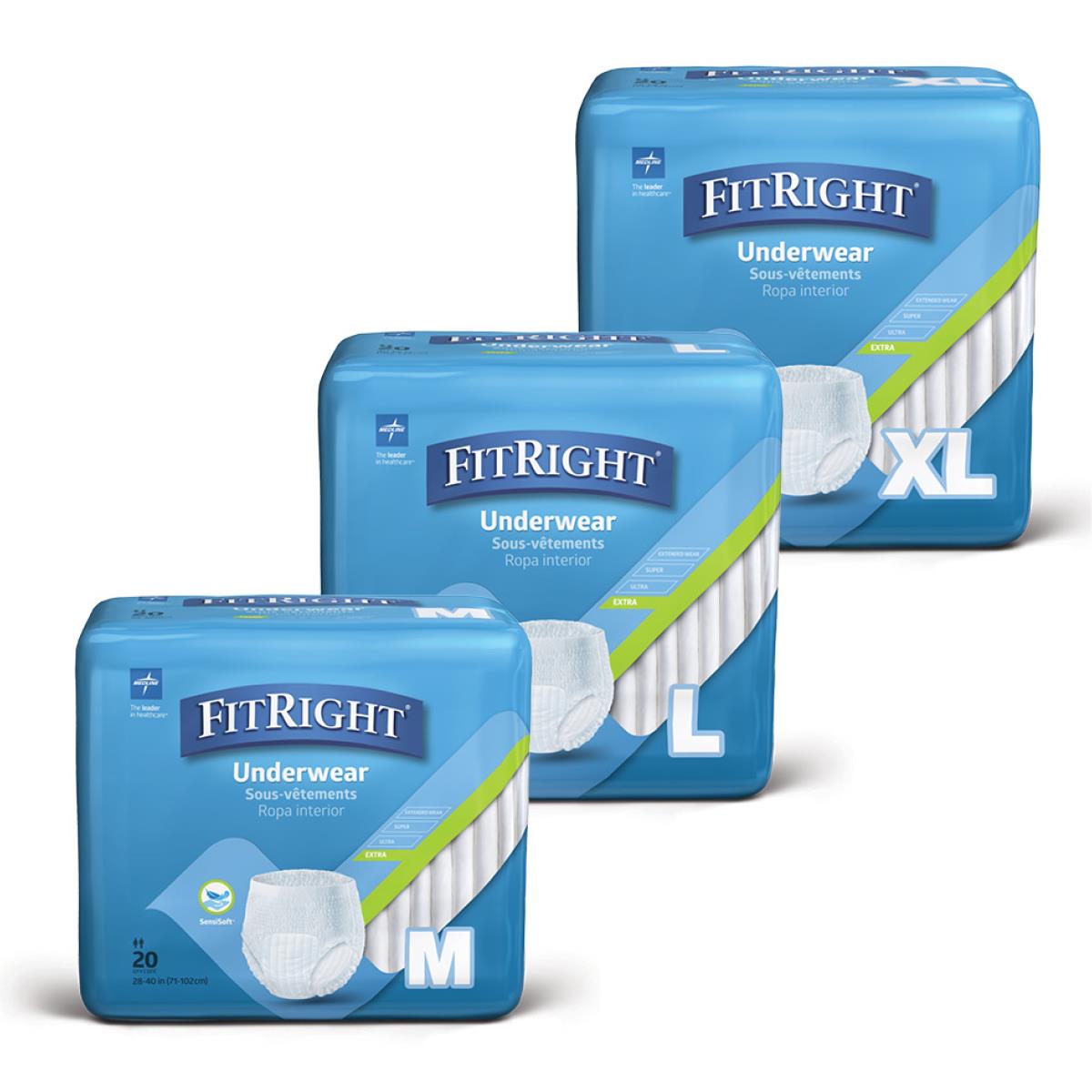 FitRight Adult Incontinence Underwear
