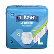  FitRight Fresh Start Incontinence and Postpartum Underwear for  Women, Large, Black (48 Count) Ultimate Absorbency, Disposable Underwear  with The Odor-Control Power of ARM & HAMMER : Everything Else