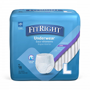 FitRight Fresh Start Incontinence and Postpartum Underwear for Women,  Medium, Beige (48 Count) Ultimate Absorbency, Disposable Underwear with The