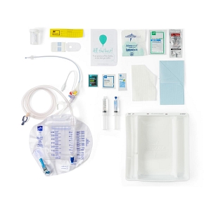 One Layer Temperature-Sensing 100% Silicone Foley Catheter Trays ...