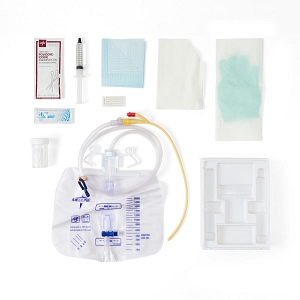 Silicone-Elastomer Latex 2-Layer Foley Catheter Tray / Drain Bag ...