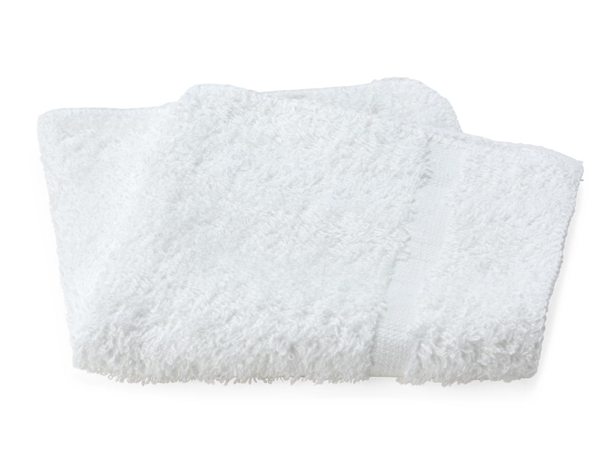 12x12 White Economy Washcloths, 1.00 lb/dz