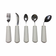 FabLife Comfort Grip 3oz Left Handed Fork Adaptive Utensils, Daily Living  Aid for Individuals with Weak Grip