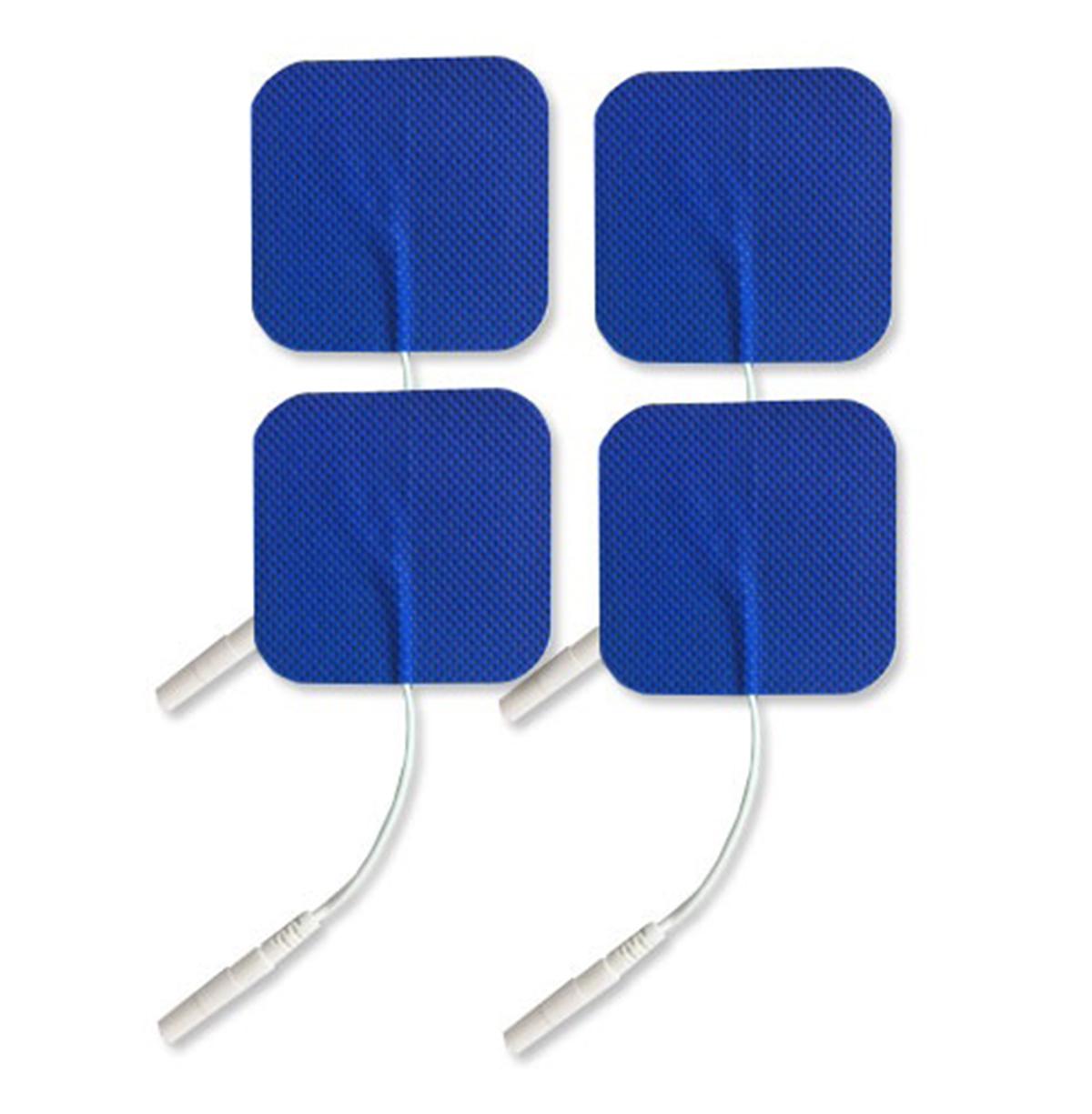 Tens Unit Pads [FDA 510(k) Cleared] Medical Grade Blue Extra Large  Electrodes