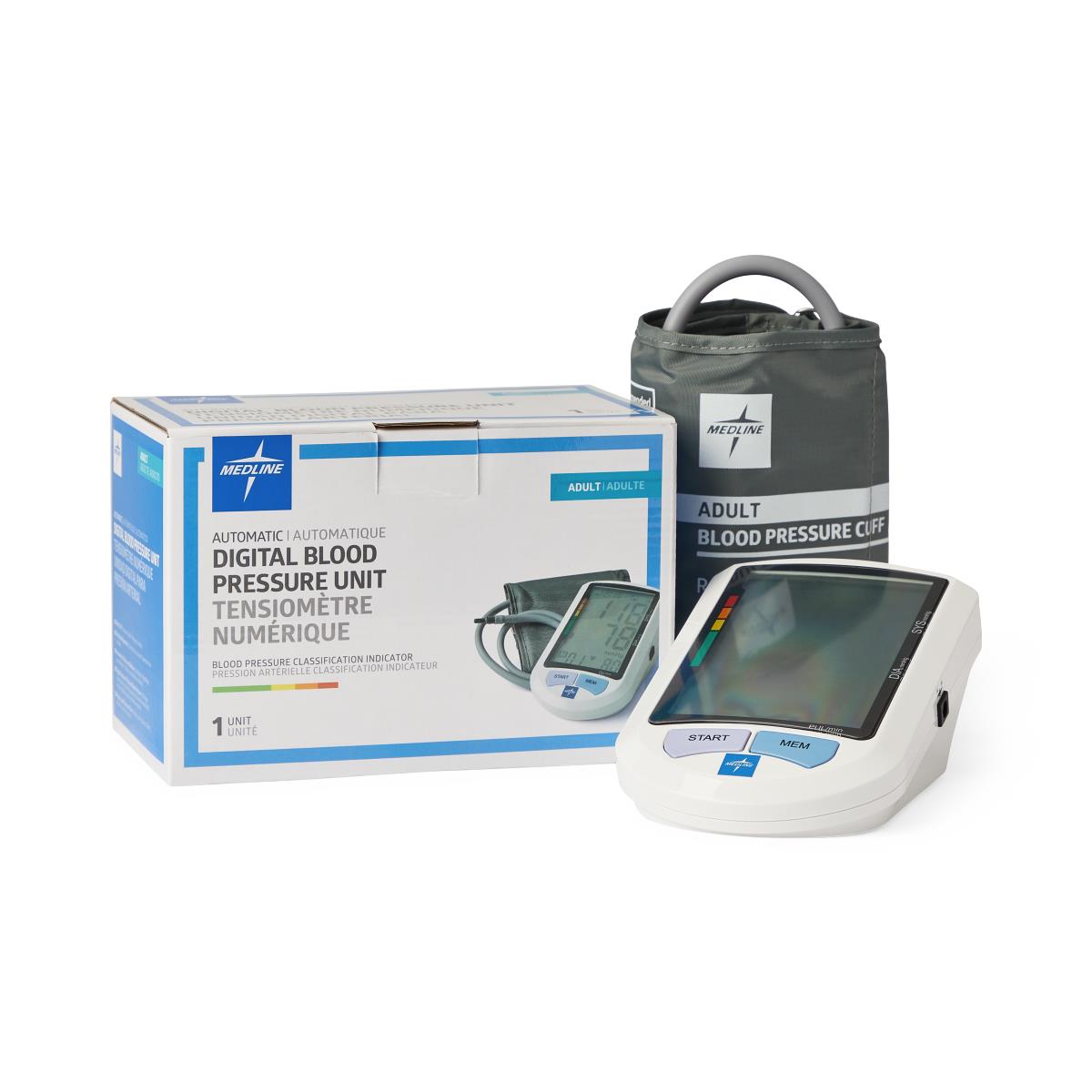 Drive Medical Economy Blood Pressure Monitor, Upper Arm White