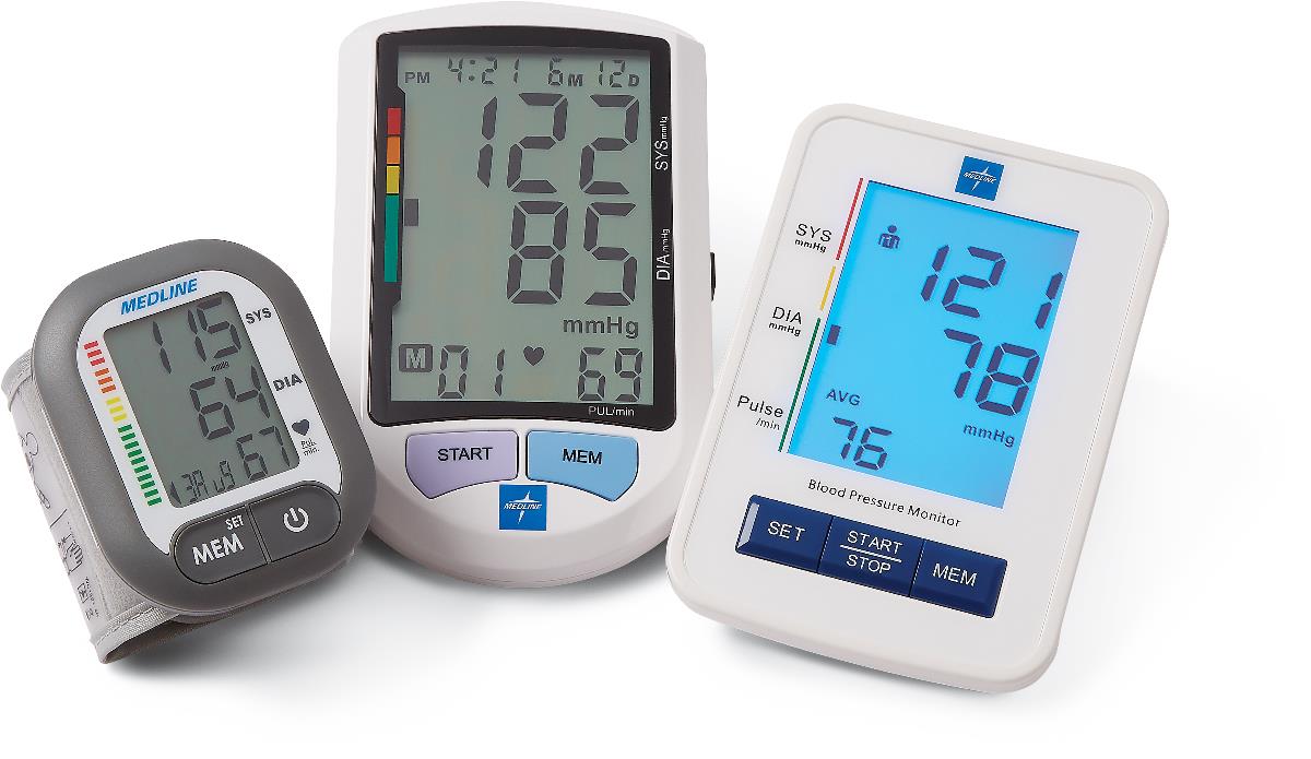 Medline Digital Blood Pressure Monitors