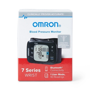 Omron Blood Pressure Monitor, 3 Series, Wrist, 1ea