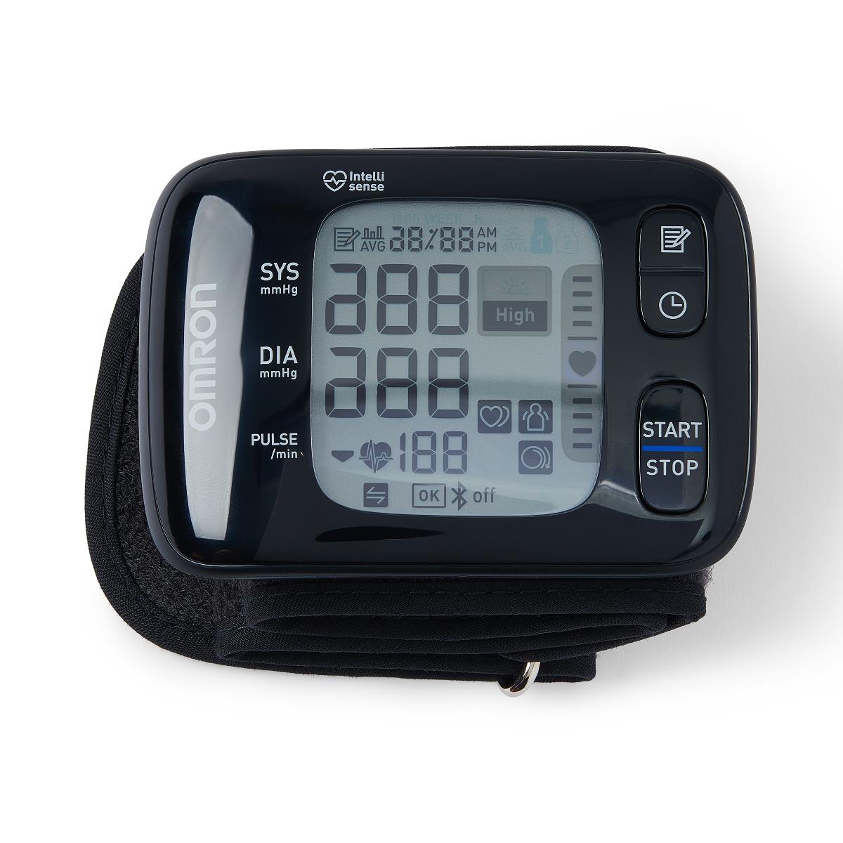 Omron 3 Series Wrist Blood Pressure Monitor, White