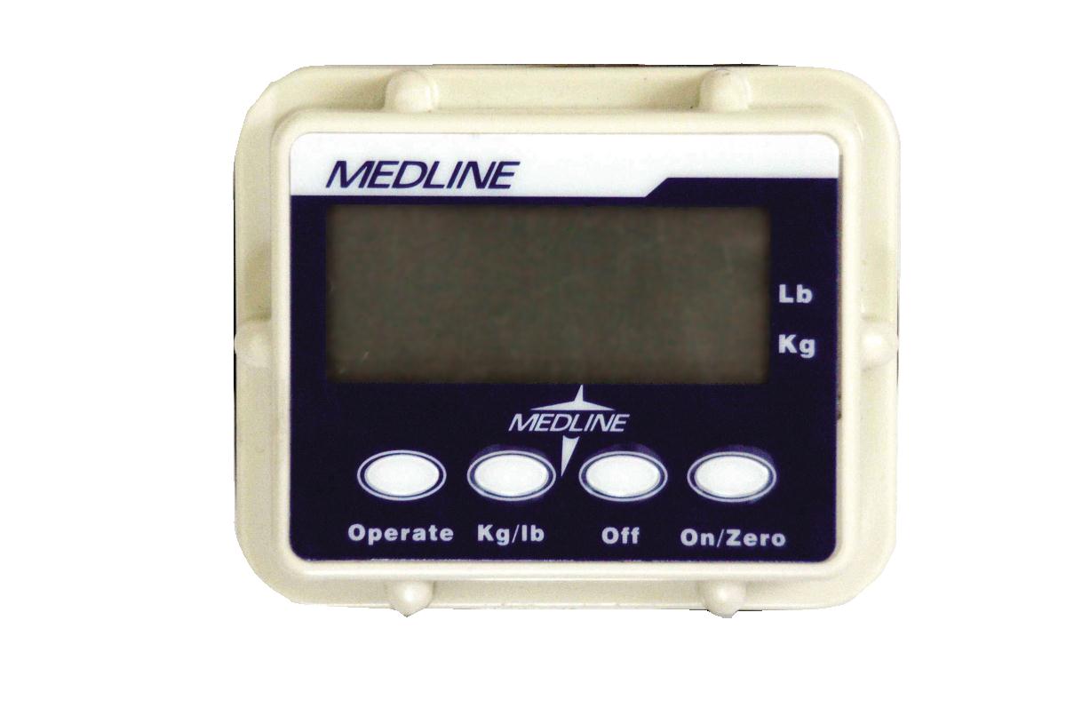 Medline Digital Step-On Scale