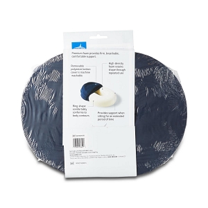 Medline Plastic Invalid Ring Donut Cushion 17x15 1Ct