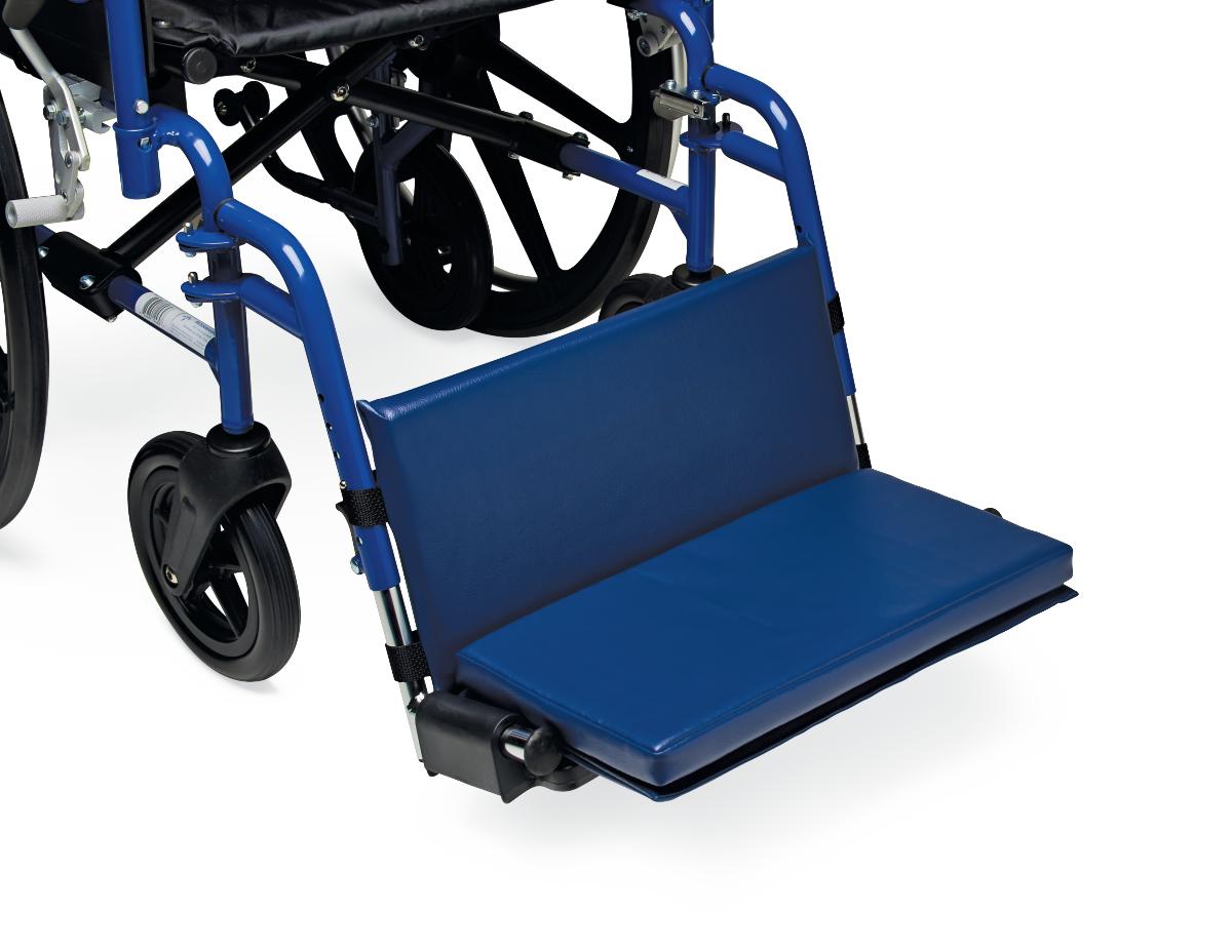 Wheelchair Footrest Extender/Leg Rest Pad, 1 High Foot Pad
