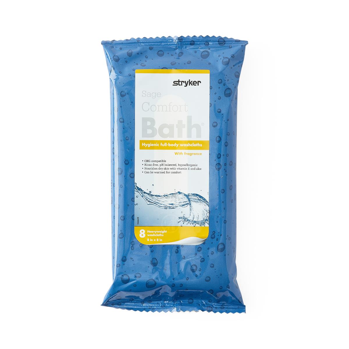 Sage Comfort Bath Heavy-Weight Washcloths | Medline Industries, Inc 