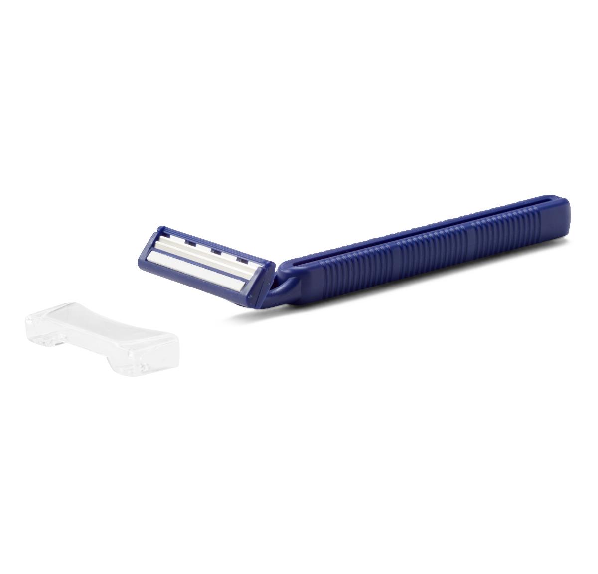 Masuline Razor Medline Twin-Blade Disposable Facial Razors with Lubrication Strip ...