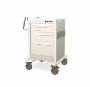 Narrow Width Short Elite Aluminum Medical Carts | Medline Industries, Inc.