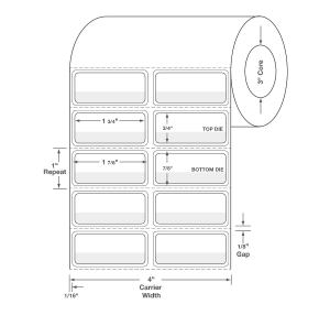 Centurion Yellow Border Labels 