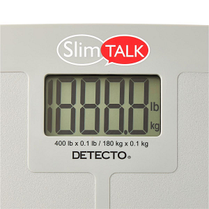 Health O Meter Talking Digital Floor Scale - 400 lbs Weight Capacity