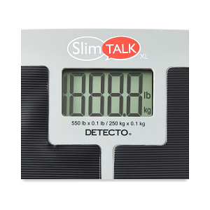 Detecto - SlimTalkXL - Home Health Talking Scale-550 lb Capacity