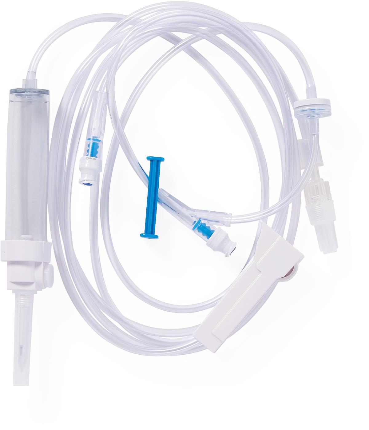 Medline IV Administration Sets with Needle-Free Y-Sites