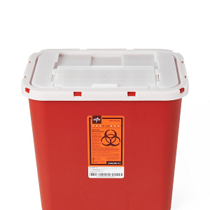 Sharps Container 2 Gallon Red # 4402 - Merit Pharmaceutical