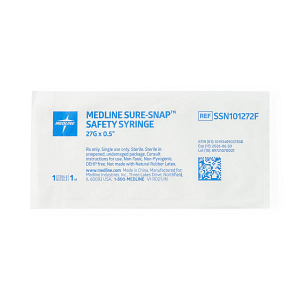 Medline 3mL Syringe with 22g x 1.5in. 800/Case